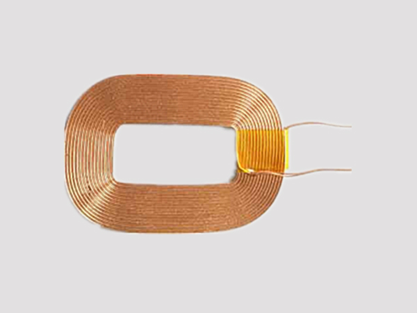 Single wire receiving coil